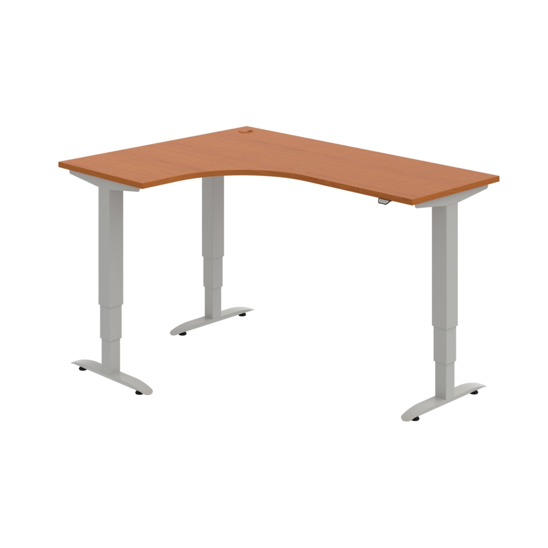 MST 3 60 P – rohový výškově stavitelný stůl 160 × 120 cm, standardní ovladač Hobis MST 3 60 P – rohový výškově stavitelný stůl 160 × 120 cm, standardní ovladač Hobis