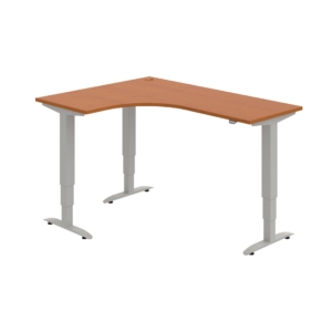 MST 3 60 P – rohový výškově stavitelný stůl 160 × 120 cm, standardní ovladač Hobis MST 3 60 P – rohový výškově stavitelný stůl 160 × 120 cm, standardní ovladač Hobis