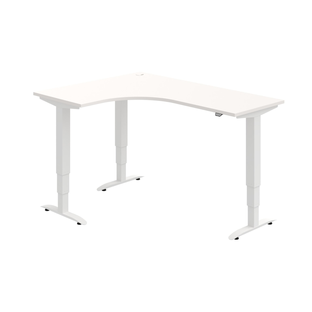 MST 3 60 P – rohový výškově stavitelný stůl 160 × 120 cm, standardní ovladač Hobis MST 3 60 P – rohový výškově stavitelný stůl 160 × 120 cm, standardní ovladač Hobis