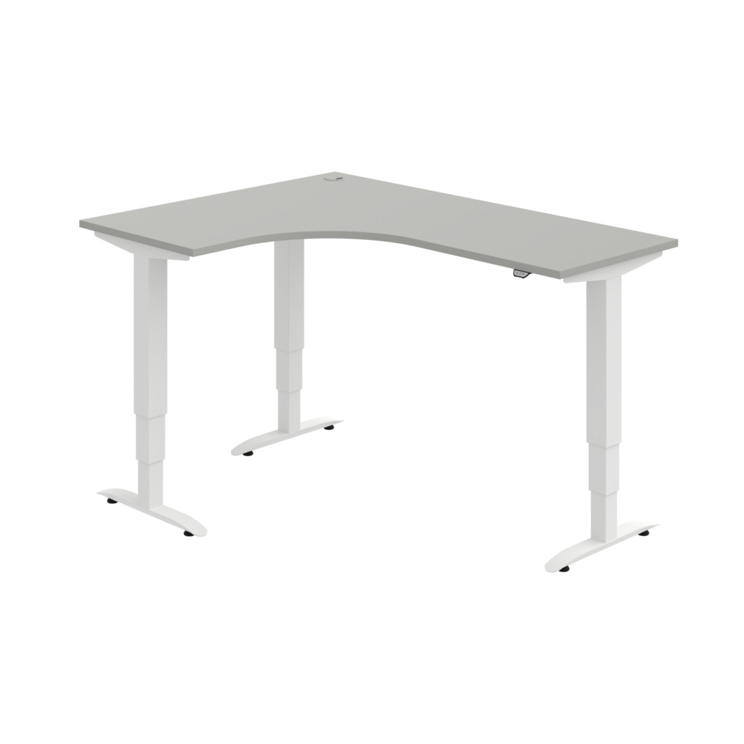 MST 3 60 P – rohový výškově stavitelný stůl 160 × 120 cm, standardní ovladač Hobis MST 3 60 P – rohový výškově stavitelný stůl 160 × 120 cm, standardní ovladač Hobis