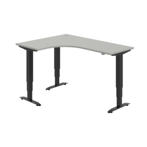 MST 3 60 P – rohový výškově stavitelný stůl 160 × 120 cm, standardní ovladač Hobis MST 3 60 P – rohový výškově stavitelný stůl 160 × 120 cm, standardní ovladač Hobis