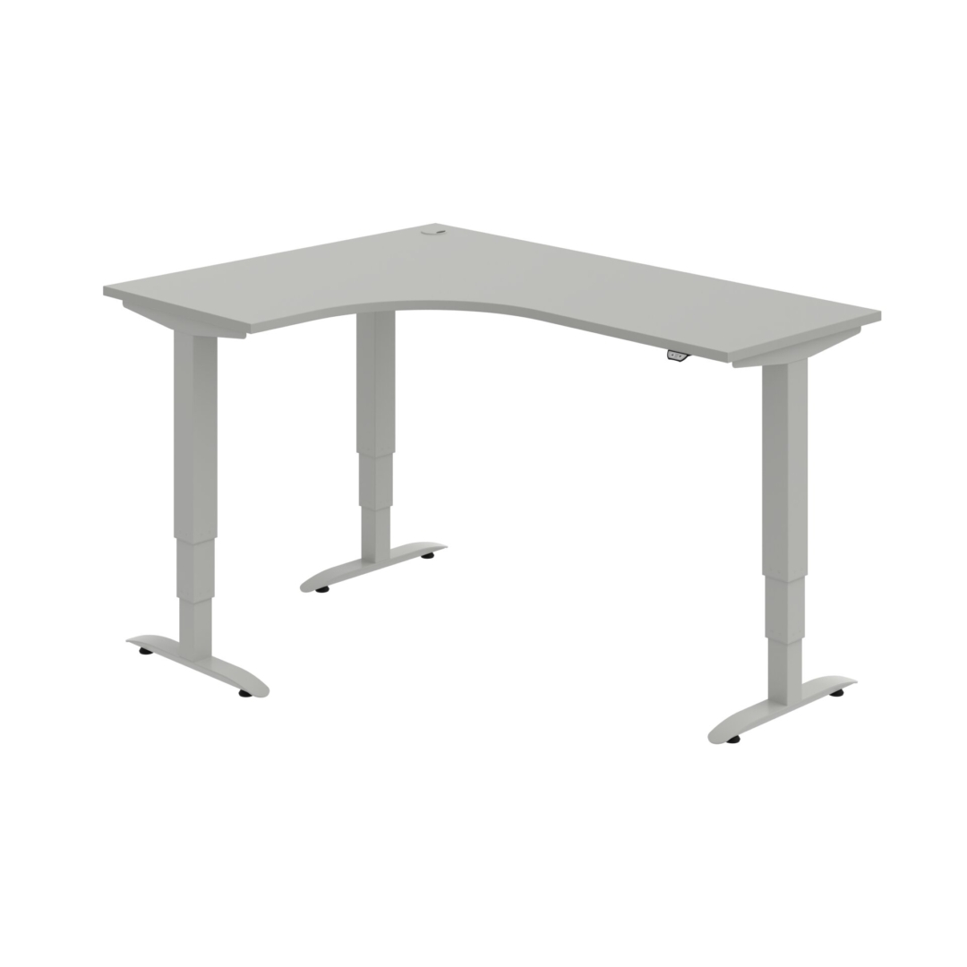 MST 3 60 P – rohový výškově stavitelný stůl 160 × 120 cm, standardní ovladač Hobis MST 3 60 P – rohový výškově stavitelný stůl 160 × 120 cm, standardní ovladač Hobis