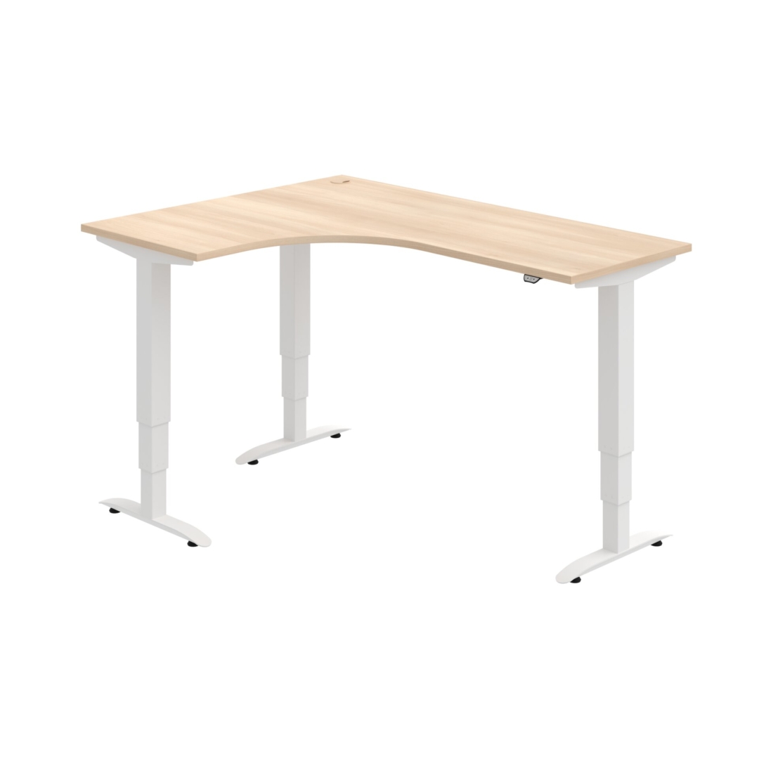 MST 3 60 P – rohový výškově stavitelný stůl 160 × 120 cm, standardní ovladač Hobis MST 3 60 P – rohový výškově stavitelný stůl 160 × 120 cm, standardní ovladač Hobis