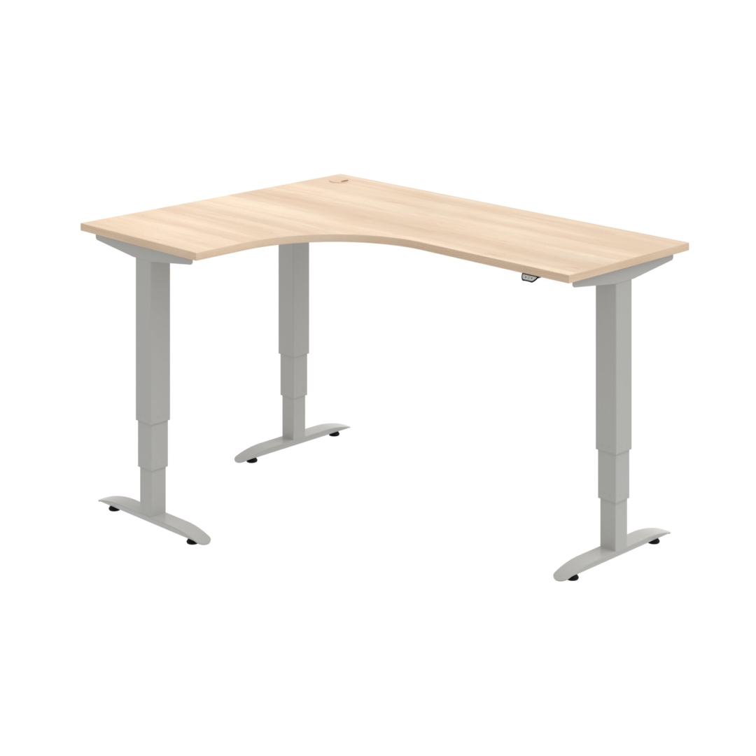 MST 3 60 P – rohový výškově stavitelný stůl 160 × 120 cm, standardní ovladač Hobis MST 3 60 P – rohový výškově stavitelný stůl 160 × 120 cm, standardní ovladač Hobis