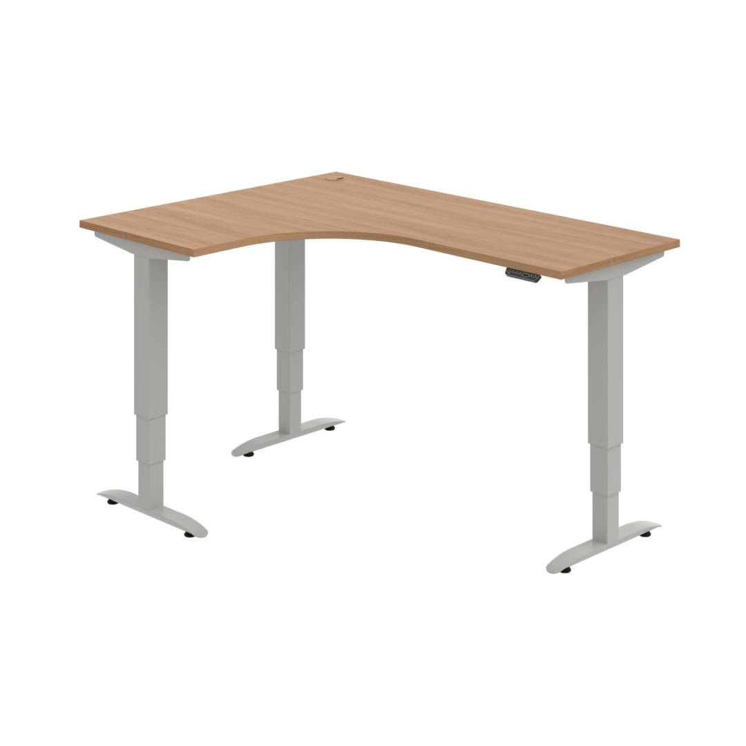 MST 3M 60 P – rohový výškově stavitelný stůl 160 × 120 cm, paměťový ovladač Hobis MST 3M 60 P – rohový výškově stavitelný stůl 160 × 120 cm, paměťový ovladač Hobis