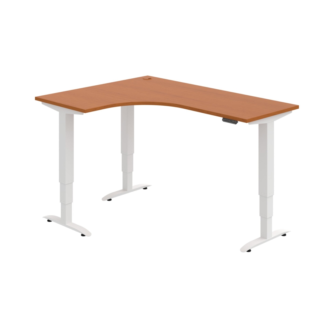 MST 3M 60 P – rohový výškově stavitelný stůl 160 × 120 cm, paměťový ovladač Hobis MST 3M 60 P – rohový výškově stavitelný stůl 160 × 120 cm, paměťový ovladač Hobis