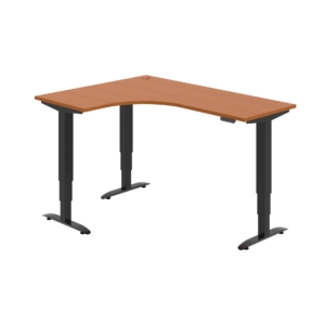 MST 3M 60 P – rohový výškově stavitelný stůl 160 × 120 cm, paměťový ovladač Hobis MST 3M 60 P – rohový výškově stavitelný stůl 160 × 120 cm, paměťový ovladač Hobis