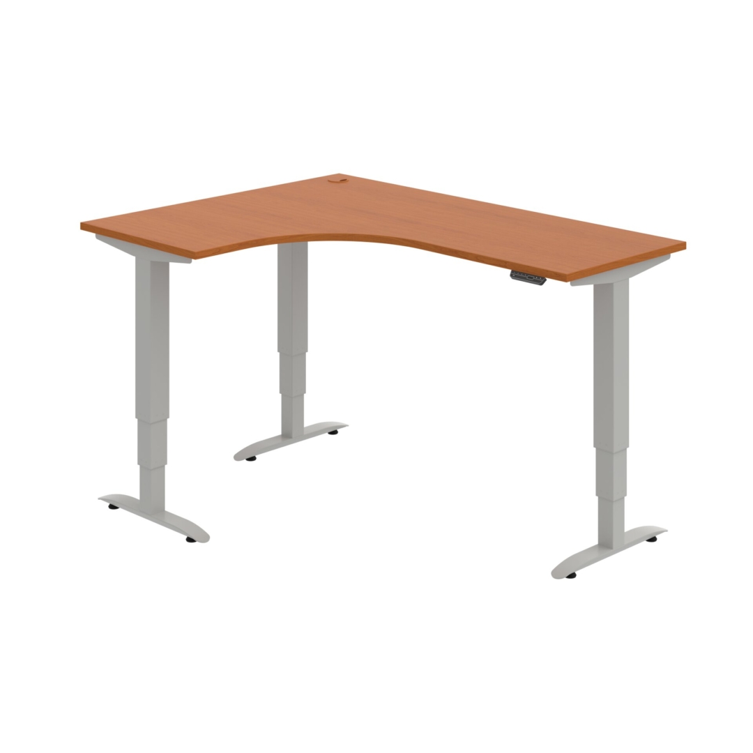 MST 3M 60 P – rohový výškově stavitelný stůl 160 × 120 cm, paměťový ovladač Hobis MST 3M 60 P – rohový výškově stavitelný stůl 160 × 120 cm, paměťový ovladač Hobis