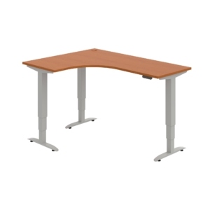 MST 3M 60 P – rohový výškově stavitelný stůl 160 × 120 cm, paměťový ovladač Hobis MST 3M 60 P – rohový výškově stavitelný stůl 160 × 120 cm, paměťový ovladač Hobis