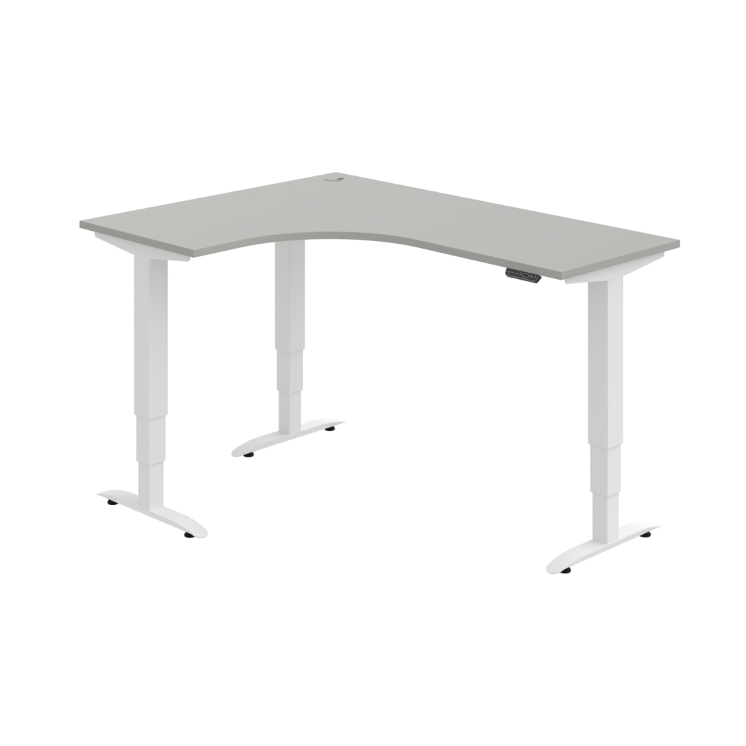 MST 3M 60 P – rohový výškově stavitelný stůl 160 × 120 cm, paměťový ovladač Hobis MST 3M 60 P – rohový výškově stavitelný stůl 160 × 120 cm, paměťový ovladač Hobis