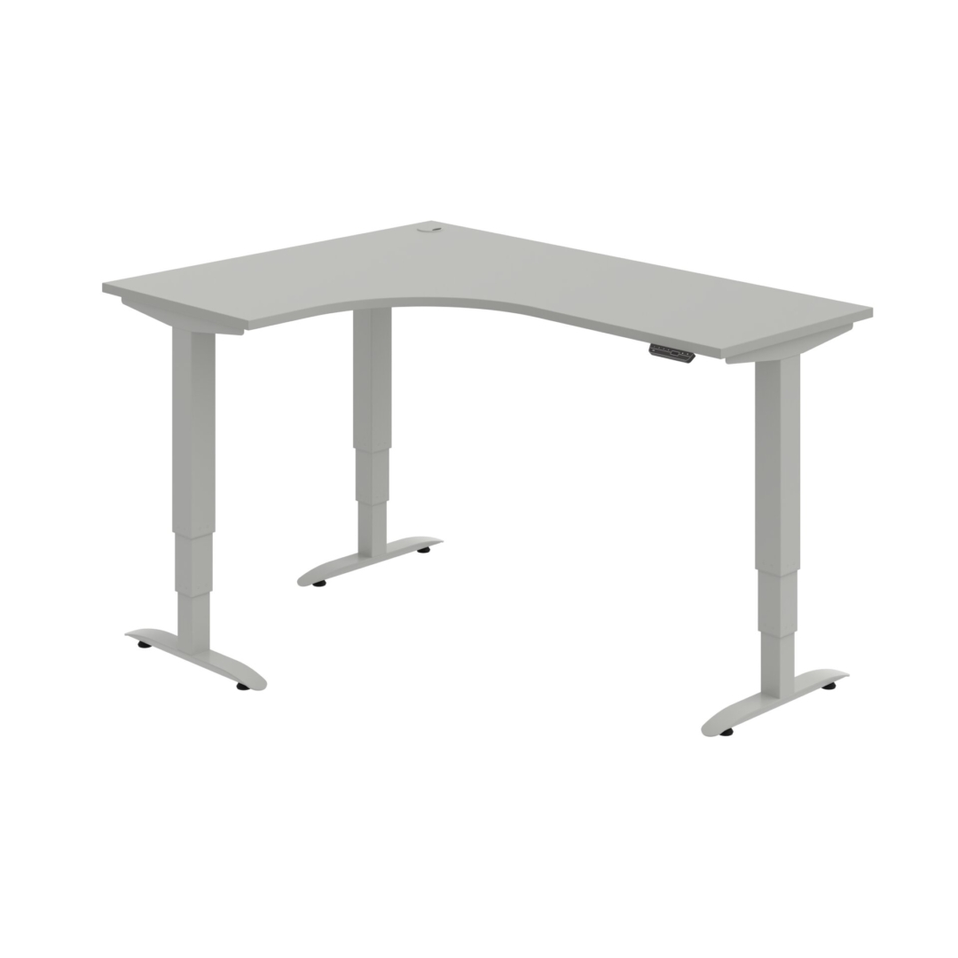 MST 3M 60 P – rohový výškově stavitelný stůl 160 × 120 cm, paměťový ovladač Hobis MST 3M 60 P – rohový výškově stavitelný stůl 160 × 120 cm, paměťový ovladač Hobis