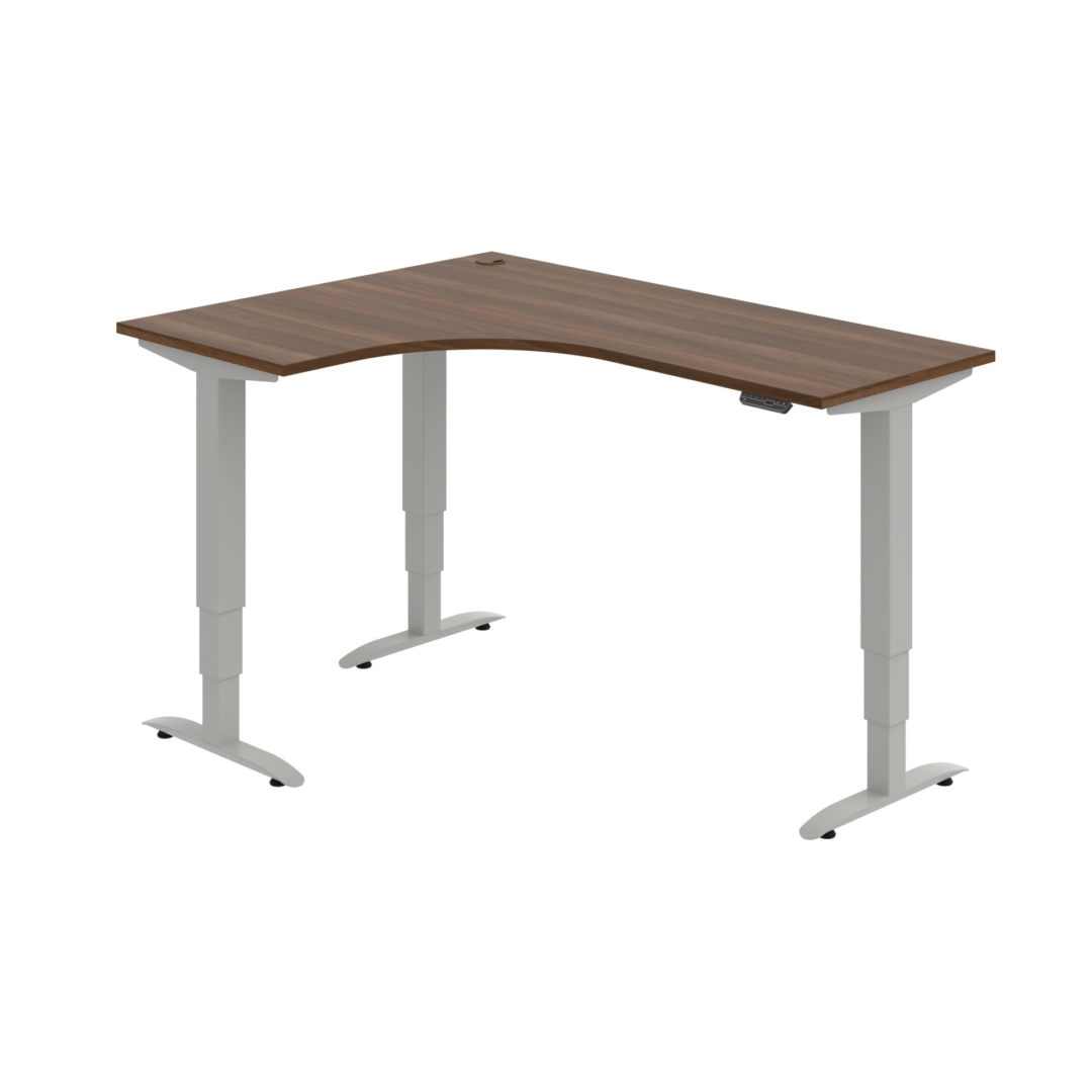 MST 3M 60 P – rohový výškově stavitelný stůl 160 × 120 cm, paměťový ovladač Hobis MST 3M 60 P – rohový výškově stavitelný stůl 160 × 120 cm, paměťový ovladač Hobis