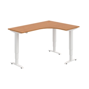 MST 3 60 L – rohový výškově stavitelný stůl 160 × 120 cm, standardní ovladač Hobis MST 3 60 L – rohový výškově stavitelný stůl 160 × 120 cm, standardní ovladač Hobis