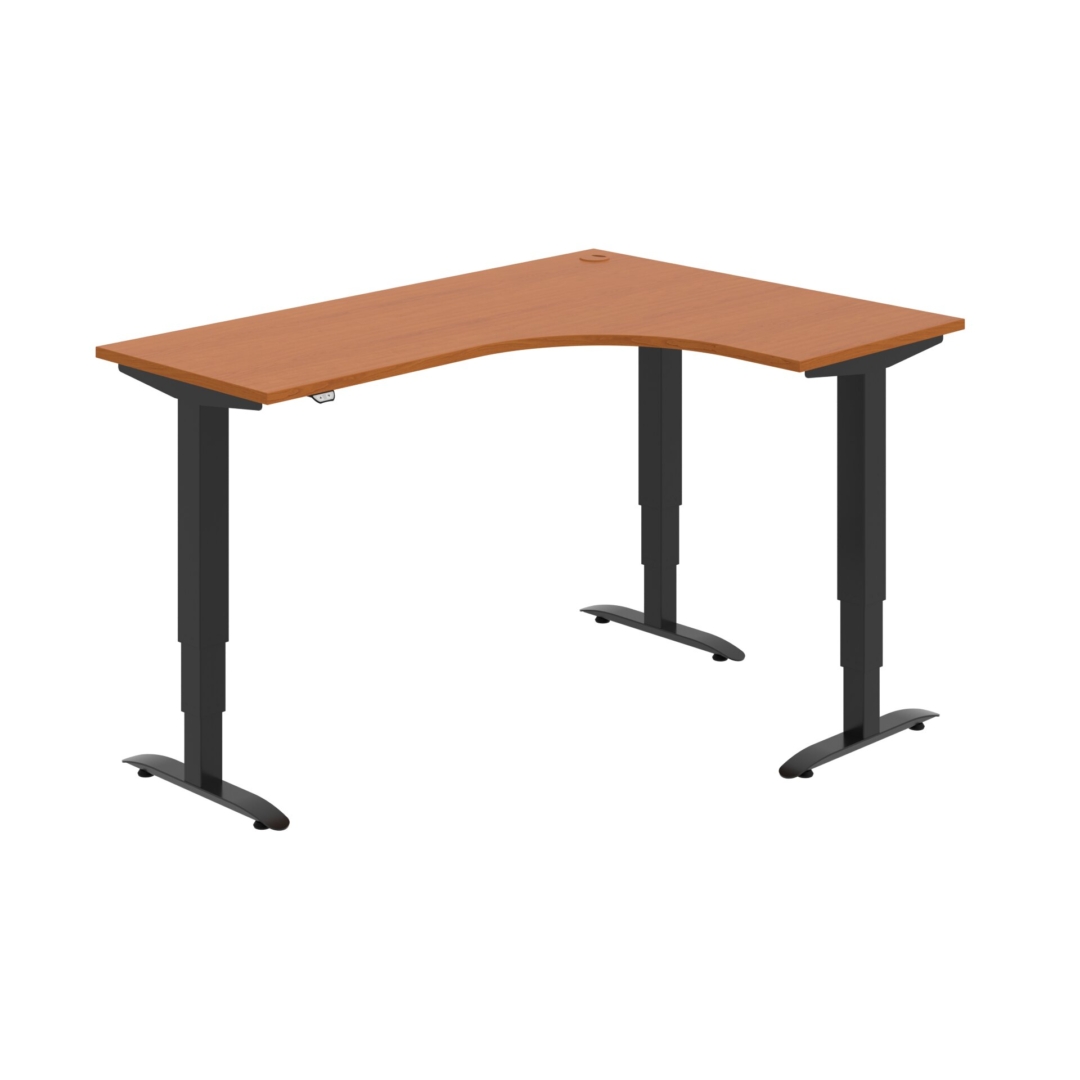 MST 3 60 L – rohový výškově stavitelný stůl 160 × 120 cm, standardní ovladač Hobis MST 3 60 L – rohový výškově stavitelný stůl 160 × 120 cm, standardní ovladač Hobis