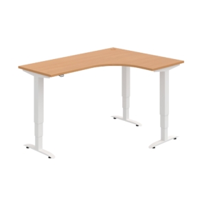 MST 3 60 L – rohový výškově stavitelný stůl 160 × 120 cm, standardní ovladač Hobis MST 3 60 L – rohový výškově stavitelný stůl 160 × 120 cm, standardní ovladač Hobis