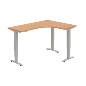 MST 3 60 L – rohový výškově stavitelný stůl 160 × 120 cm, standardní ovladač Hobis MST 3 60 L – rohový výškově stavitelný stůl 160 × 120 cm, standardní ovladač Hobis