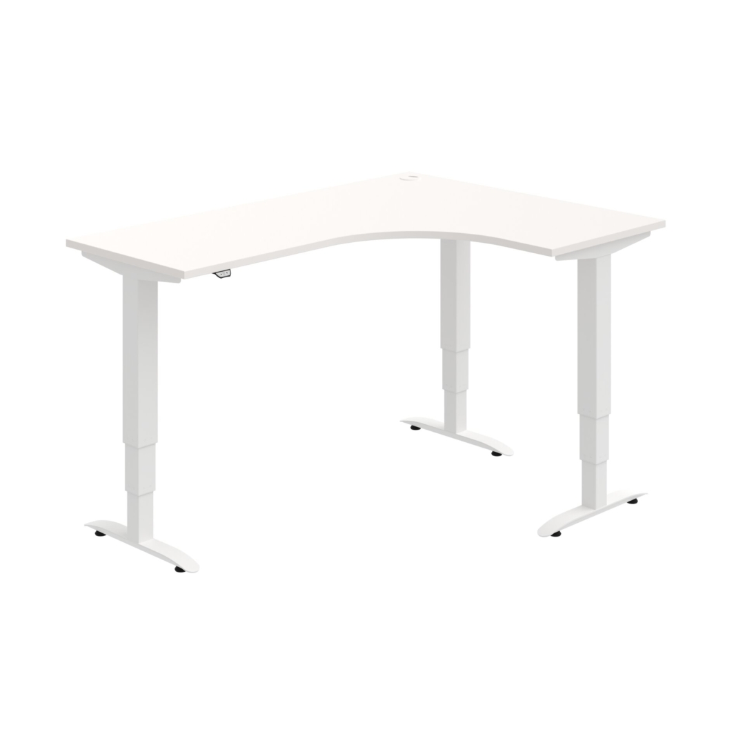 MST 3 60 L – rohový výškově stavitelný stůl 160 × 120 cm, standardní ovladač Hobis MST 3 60 L – rohový výškově stavitelný stůl 160 × 120 cm, standardní ovladač Hobis