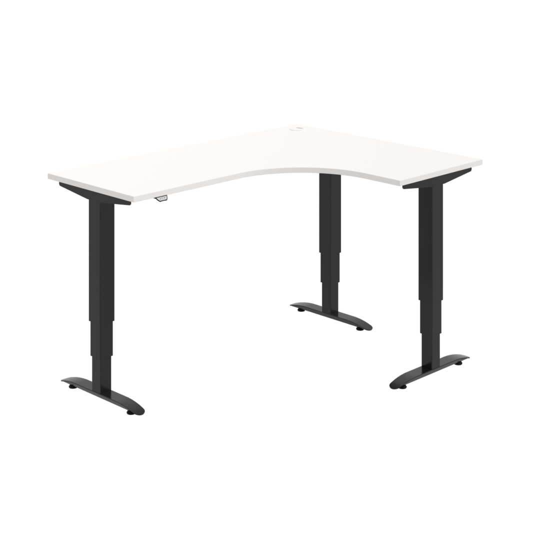 MST 3 60 L – rohový výškově stavitelný stůl 160 × 120 cm, standardní ovladač Hobis MST 3 60 L – rohový výškově stavitelný stůl 160 × 120 cm, standardní ovladač Hobis