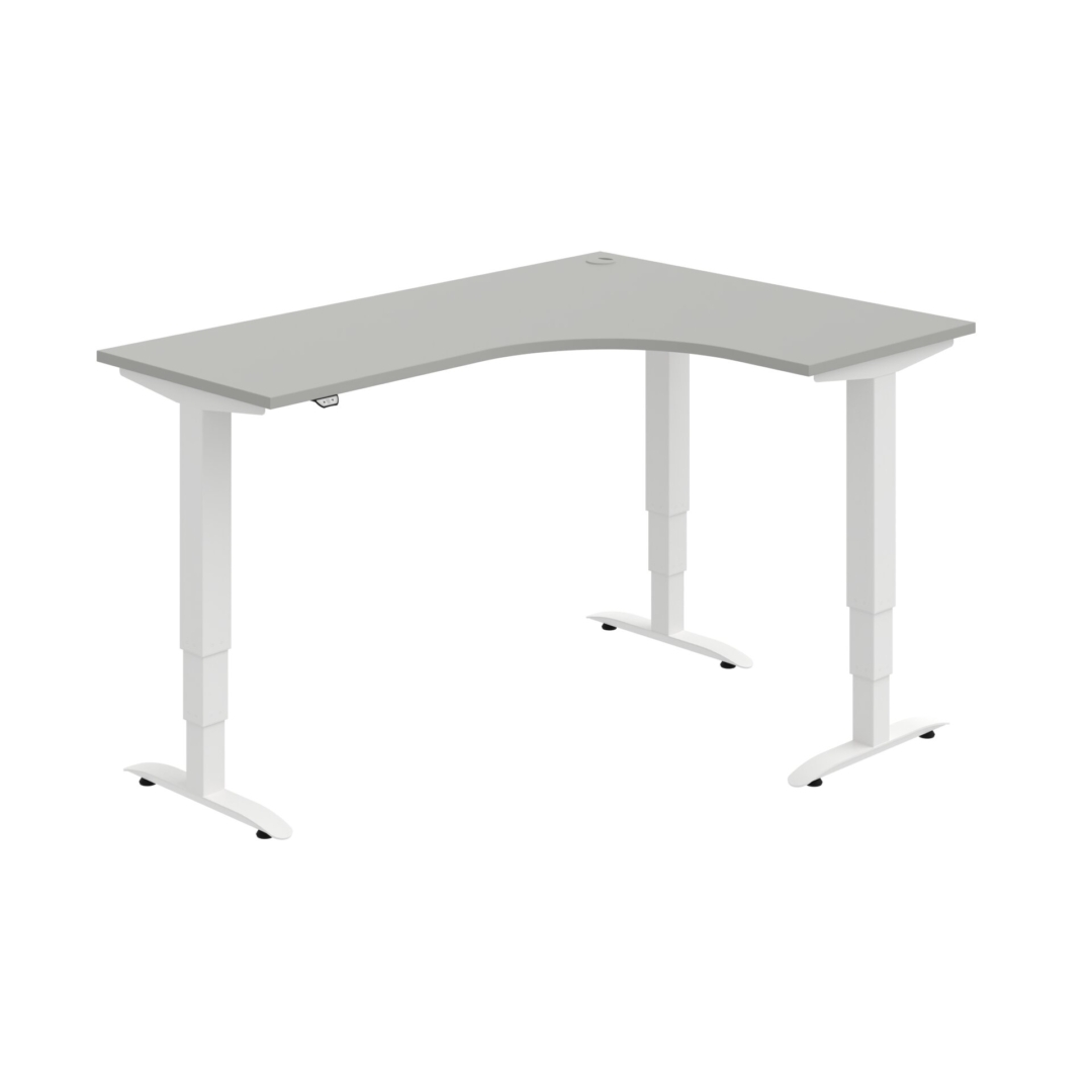 MST 3 60 L – rohový výškově stavitelný stůl 160 × 120 cm, standardní ovladač Hobis MST 3 60 L – rohový výškově stavitelný stůl 160 × 120 cm, standardní ovladač Hobis