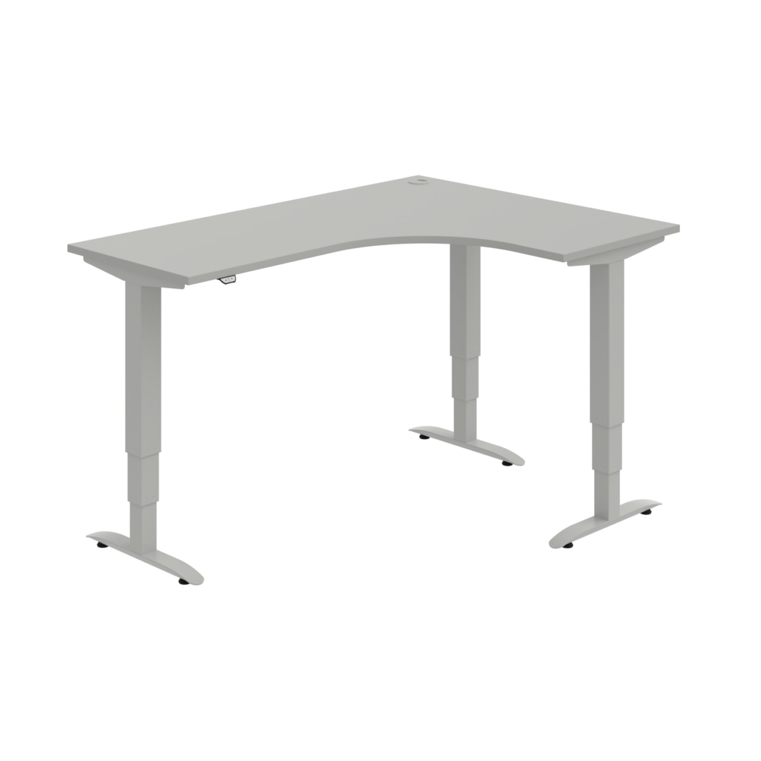 MST 3 60 L – rohový výškově stavitelný stůl 160 × 120 cm, standardní ovladač Hobis MST 3 60 L – rohový výškově stavitelný stůl 160 × 120 cm, standardní ovladač Hobis