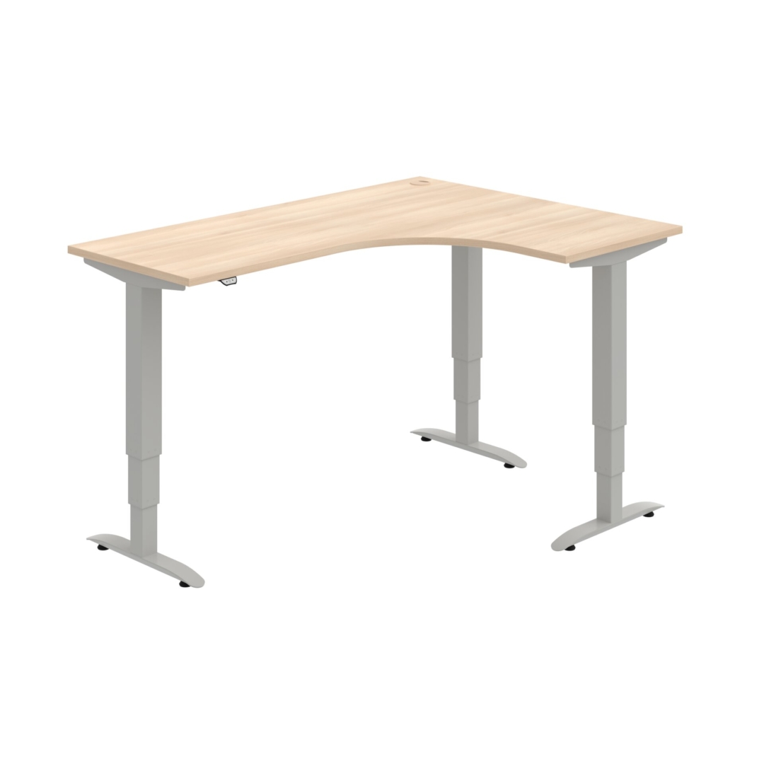 MST 3 60 L – rohový výškově stavitelný stůl 160 × 120 cm, standardní ovladač Hobis MST 3 60 L – rohový výškově stavitelný stůl 160 × 120 cm, standardní ovladač Hobis