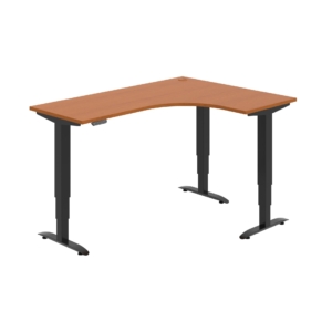MST 3M 60 L – rohový výškově stavitelný stůl 160 × 120 cm, paměťový ovladač Hobis MST 3M 60 L – rohový výškově stavitelný stůl 160 × 120 cm, paměťový ovladač Hobis