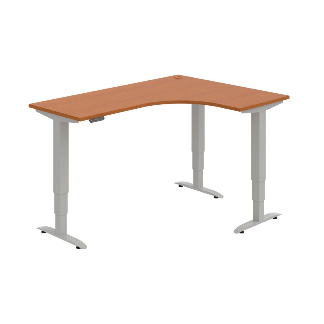 MST 3M 60 L – rohový výškově stavitelný stůl 160 × 120 cm, paměťový ovladač Hobis MST 3M 60 L – rohový výškově stavitelný stůl 160 × 120 cm, paměťový ovladač Hobis