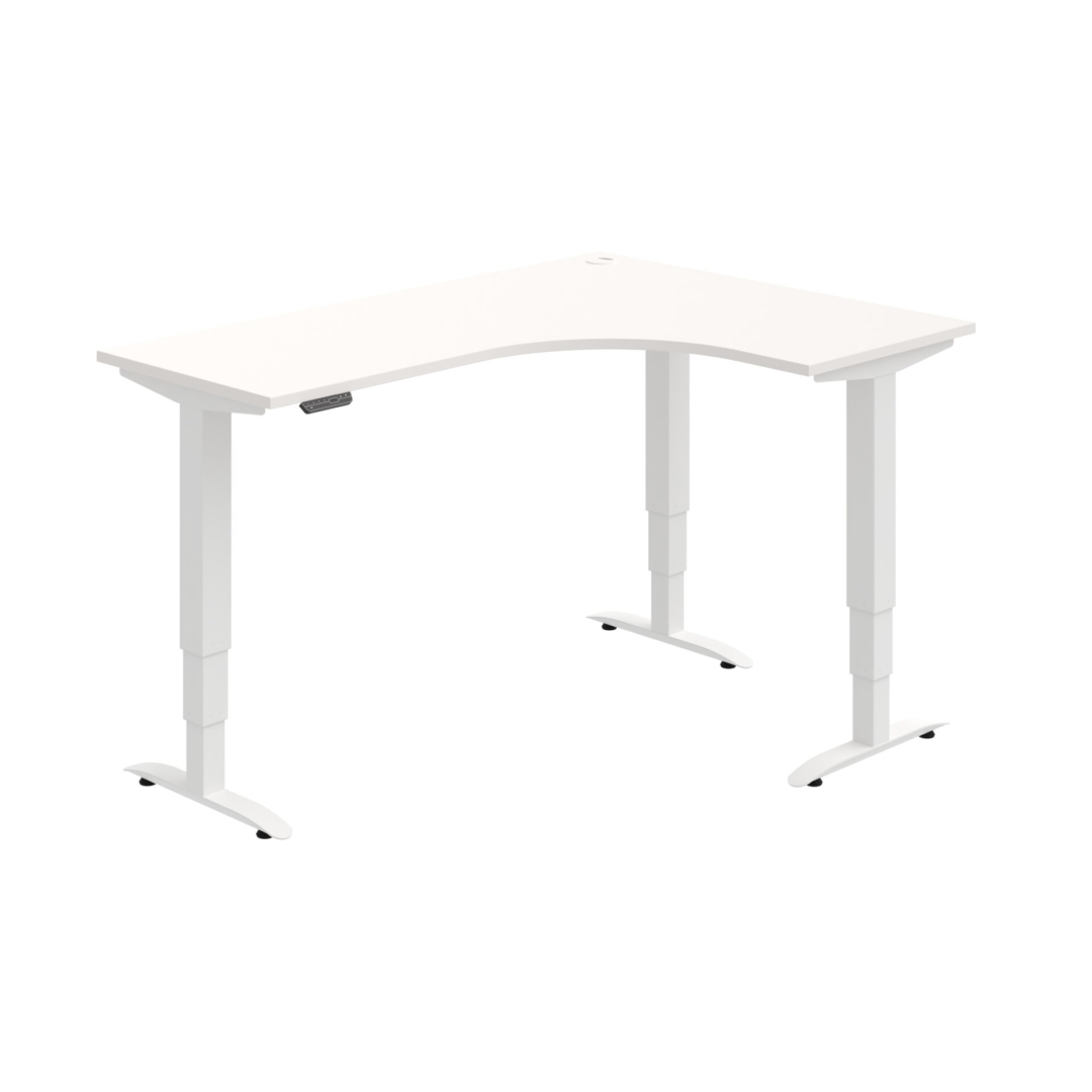 MST 3M 60 L – rohový výškově stavitelný stůl 160 × 120 cm, paměťový ovladač Hobis MST 3M 60 L – rohový výškově stavitelný stůl 160 × 120 cm, paměťový ovladač Hobis