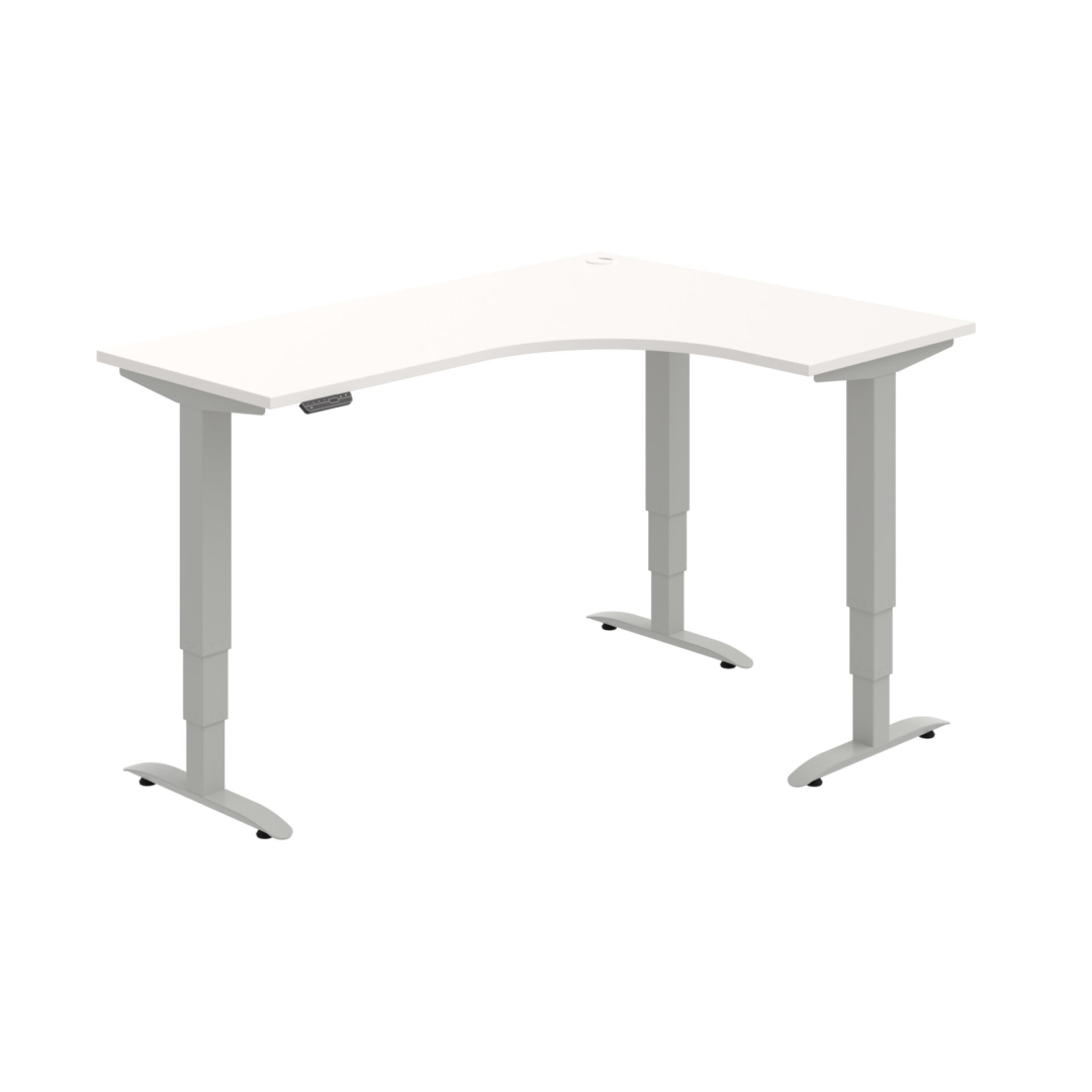 MST 3M 60 L – rohový výškově stavitelný stůl 160 × 120 cm, paměťový ovladač Hobis MST 3M 60 L – rohový výškově stavitelný stůl 160 × 120 cm, paměťový ovladač Hobis