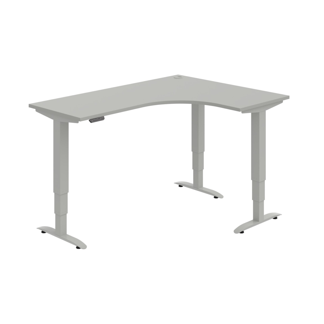 MST 3M 60 L – rohový výškově stavitelný stůl 160 × 120 cm, paměťový ovladač Hobis MST 3M 60 L – rohový výškově stavitelný stůl 160 × 120 cm, paměťový ovladač Hobis