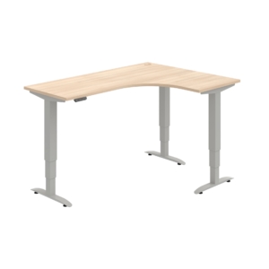 MST 3M 60 L – rohový výškově stavitelný stůl 160 × 120 cm, paměťový ovladač Hobis MST 3M 60 L – rohový výškově stavitelný stůl 160 × 120 cm, paměťový ovladač Hobis