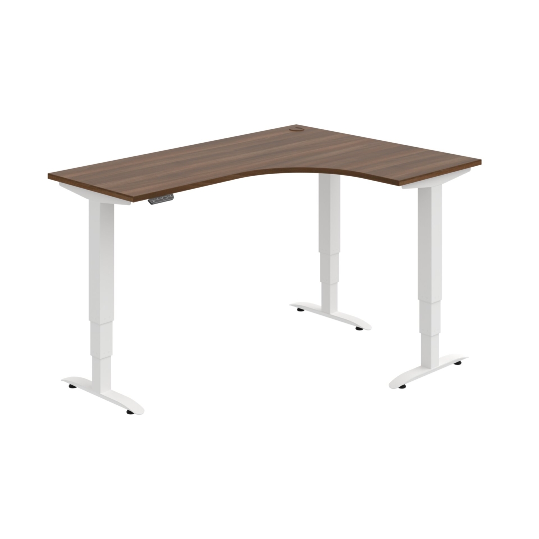 MST 3M 60 L – rohový výškově stavitelný stůl 160 × 120 cm, paměťový ovladač Hobis MST 3M 60 L – rohový výškově stavitelný stůl 160 × 120 cm, paměťový ovladač Hobis