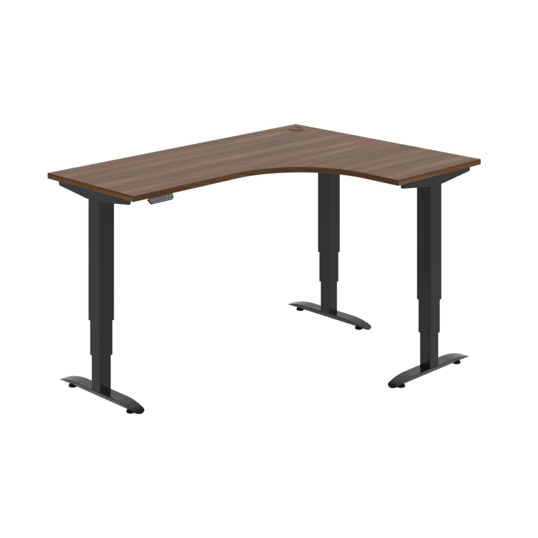 MST 3M 60 L – rohový výškově stavitelný stůl 160 × 120 cm, paměťový ovladač Hobis MST 3M 60 L – rohový výškově stavitelný stůl 160 × 120 cm, paměťový ovladač Hobis