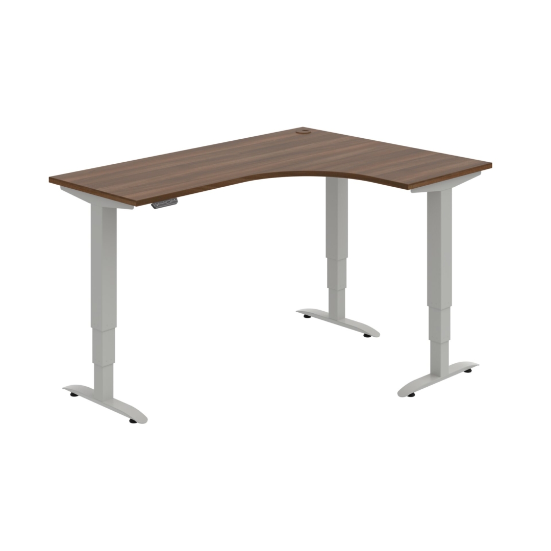 MST 3M 60 L – rohový výškově stavitelný stůl 160 × 120 cm, paměťový ovladač Hobis MST 3M 60 L – rohový výškově stavitelný stůl 160 × 120 cm, paměťový ovladač Hobis