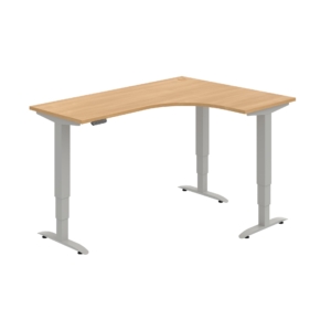 MST 3M 60 L – rohový výškově stavitelný stůl 160 × 120 cm, paměťový ovladač Hobis MST 3M 60 L – rohový výškově stavitelný stůl 160 × 120 cm, paměťový ovladač Hobis