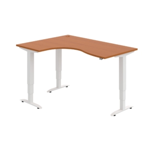 MST 3 2005 P – rohový výškově stavitelný stůl 160 × 120 cm, standardní ovladač Hobis MST 3 2005 P – rohový výškově stavitelný stůl 160 × 120 cm, standardní ovladač Hobis