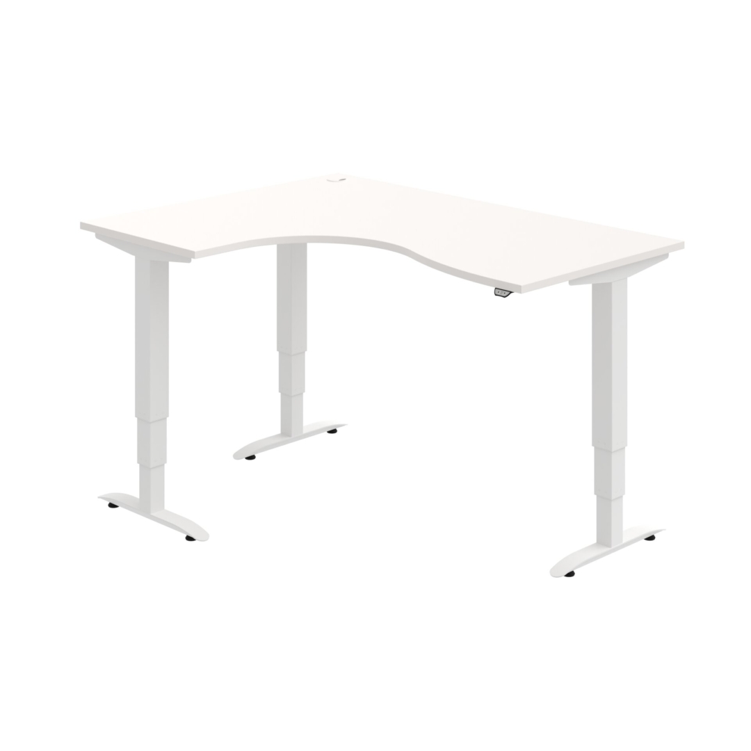 MST 3 2005 P – rohový výškově stavitelný stůl 160 × 120 cm, standardní ovladač Hobis MST 3 2005 P – rohový výškově stavitelný stůl 160 × 120 cm, standardní ovladač Hobis