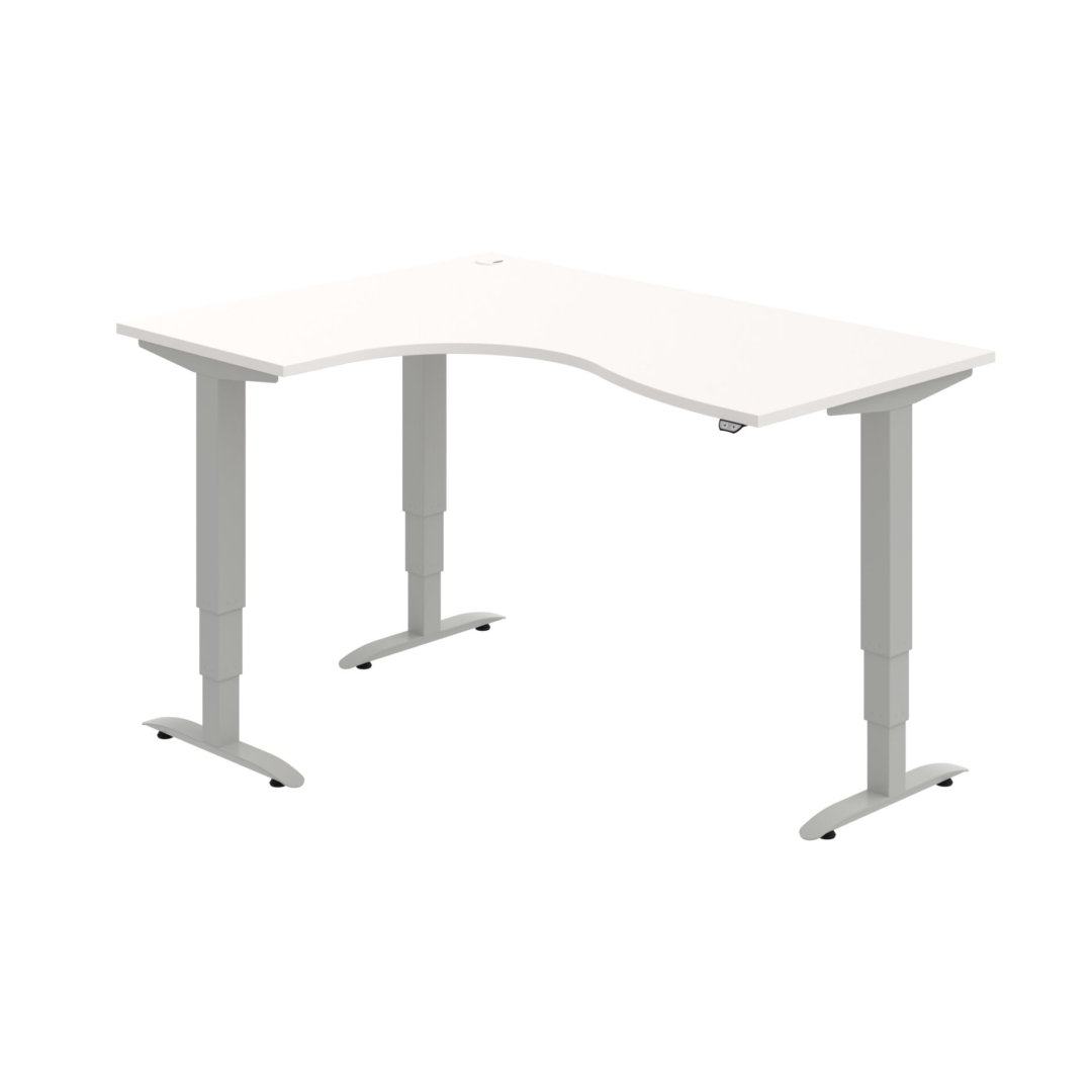MST 3 2005 P – rohový výškově stavitelný stůl 160 × 120 cm, standardní ovladač Hobis MST 3 2005 P – rohový výškově stavitelný stůl 160 × 120 cm, standardní ovladač Hobis