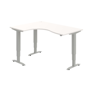 MST 3 2005 P – rohový výškově stavitelný stůl 160 × 120 cm, standardní ovladač Hobis MST 3 2005 P – rohový výškově stavitelný stůl 160 × 120 cm, standardní ovladač Hobis