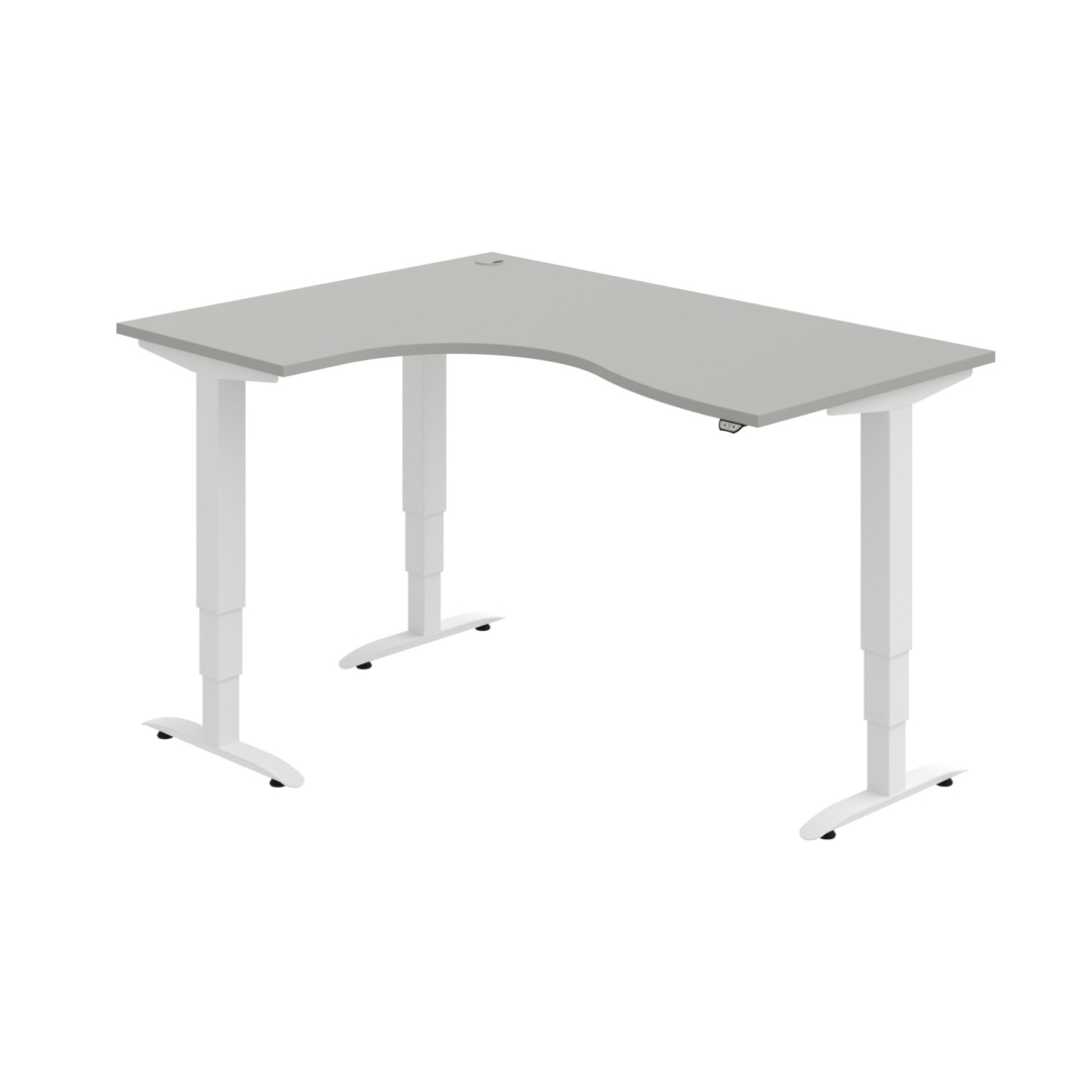 MST 3 2005 P – rohový výškově stavitelný stůl 160 × 120 cm, standardní ovladač Hobis MST 3 2005 P – rohový výškově stavitelný stůl 160 × 120 cm, standardní ovladač Hobis