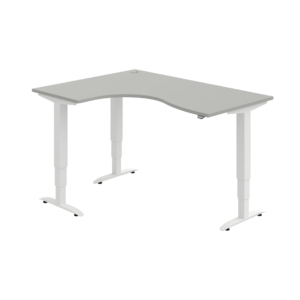 MST 3 2005 P – rohový výškově stavitelný stůl 160 × 120 cm, standardní ovladač Hobis MST 3 2005 P – rohový výškově stavitelný stůl 160 × 120 cm, standardní ovladač Hobis