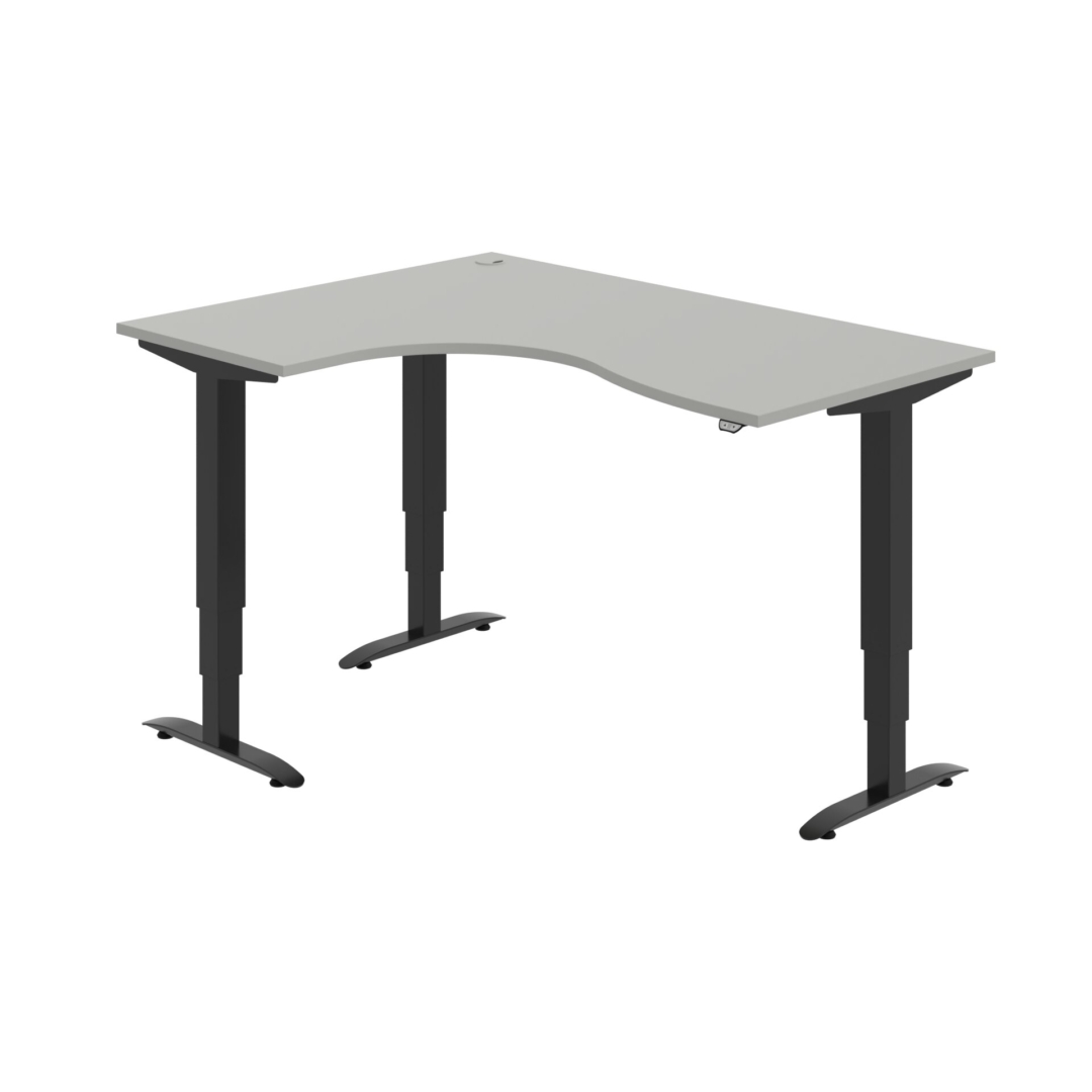 MST 3 2005 P – rohový výškově stavitelný stůl 160 × 120 cm, standardní ovladač Hobis MST 3 2005 P – rohový výškově stavitelný stůl 160 × 120 cm, standardní ovladač Hobis