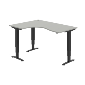 MST 3 2005 P – rohový výškově stavitelný stůl 160 × 120 cm, standardní ovladač Hobis MST 3 2005 P – rohový výškově stavitelný stůl 160 × 120 cm, standardní ovladač Hobis