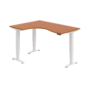 MST 3M 2005 P – rohový výškově stavitelný stůl 160 × 120 cm, paměťový ovladač Hobis MST 3M 2005 P – rohový výškově stavitelný stůl 160 × 120 cm, paměťový ovladač Hobis