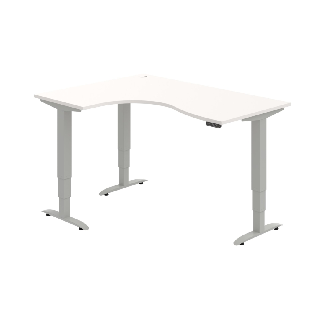 MST 3M 2005 P – rohový výškově stavitelný stůl 160 × 120 cm, paměťový ovladač Hobis MST 3M 2005 P – rohový výškově stavitelný stůl 160 × 120 cm, paměťový ovladač Hobis