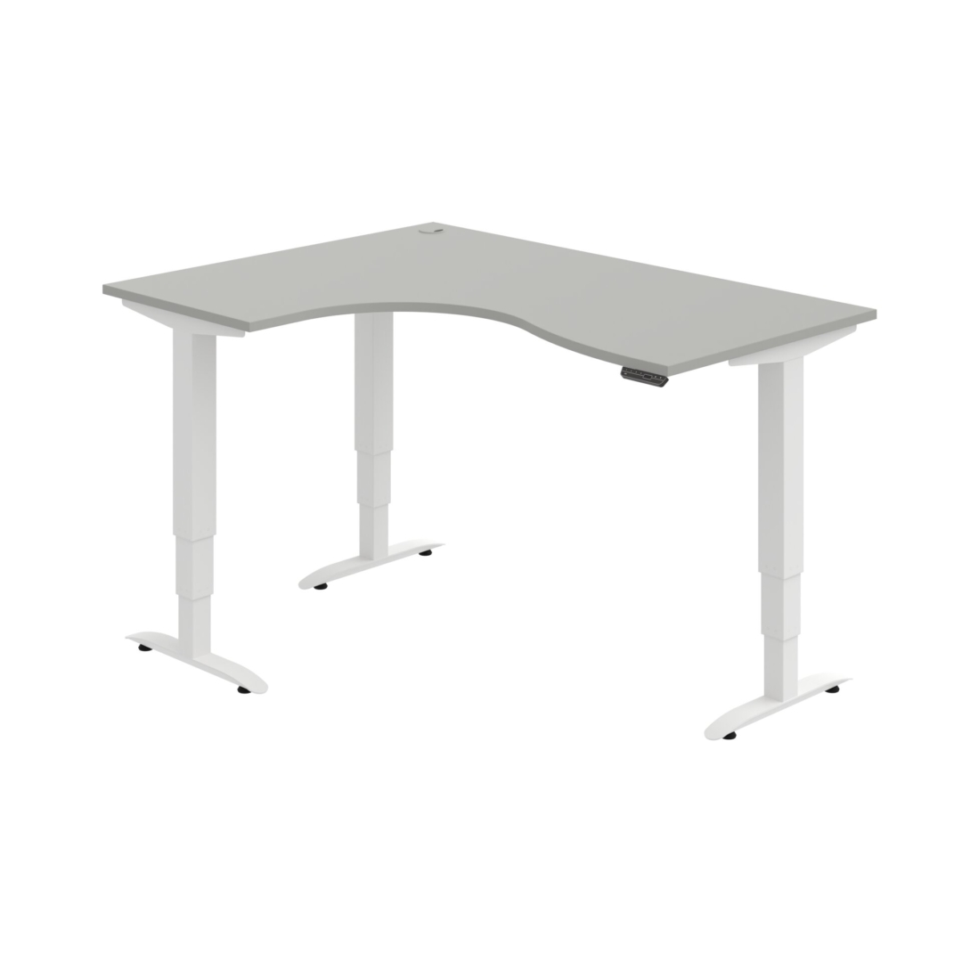 MST 3M 2005 P – rohový výškově stavitelný stůl 160 × 120 cm, paměťový ovladač Hobis MST 3M 2005 P – rohový výškově stavitelný stůl 160 × 120 cm, paměťový ovladač Hobis