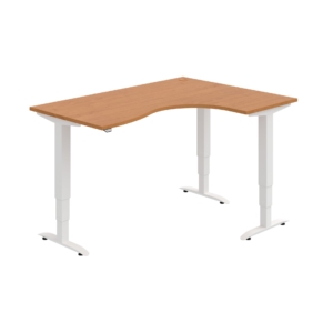 MST 3 2005 L – rohový výškově stavitelný stůl 160 × 120 cm, standardní ovladač Hobis MST 3 2005 L – rohový výškově stavitelný stůl 160 × 120 cm, standardní ovladač Hobis