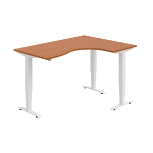 MST 3 2005 L – rohový výškově stavitelný stůl 160 × 120 cm, standardní ovladač Hobis MST 3 2005 L – rohový výškově stavitelný stůl 160 × 120 cm, standardní ovladač Hobis