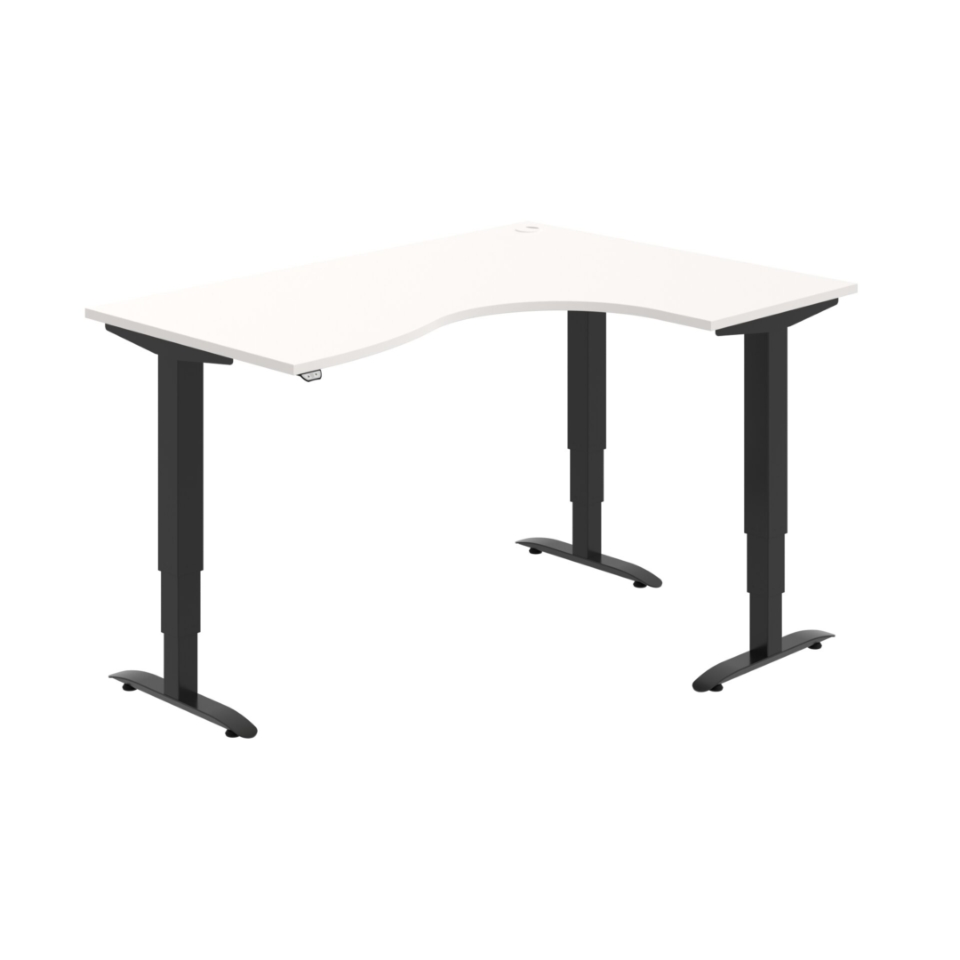 MST 3 2005 L – rohový výškově stavitelný stůl 160 × 120 cm, standardní ovladač Hobis MST 3 2005 L – rohový výškově stavitelný stůl 160 × 120 cm, standardní ovladač Hobis