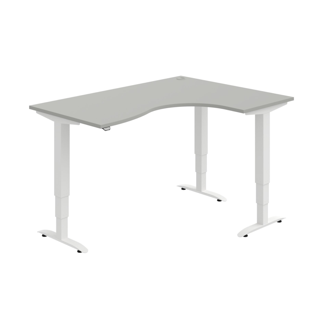 MST 3 2005 L – rohový výškově stavitelný stůl 160 × 120 cm, standardní ovladač Hobis MST 3 2005 L – rohový výškově stavitelný stůl 160 × 120 cm, standardní ovladač Hobis